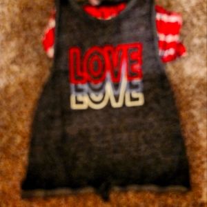 Tank with under top. Closet Closeout All Tops 5.00 Firm